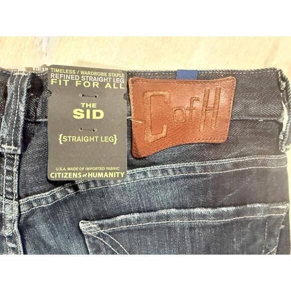 NWT Citizens of Humanity "Sid" Straight Leg Men's Jean Size 32x32 - Picture 5 of 16